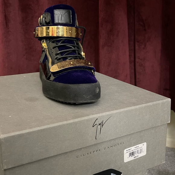 Giuseppe Zanotti Shoes Purple Giuseppe Zanotti Sneakers Poshmark